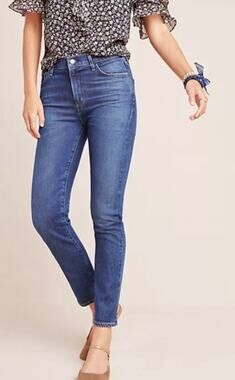 Citizens of Humanity Harlow High-Rise Slim Ankle Jeans Blue Wash Size 26